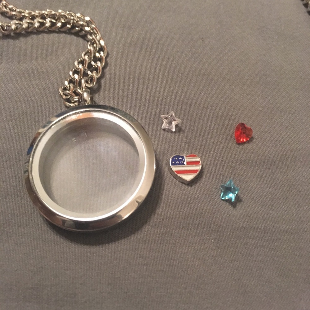 Patriotic Living Locket Charms🇺🇸-3 for $10-New!